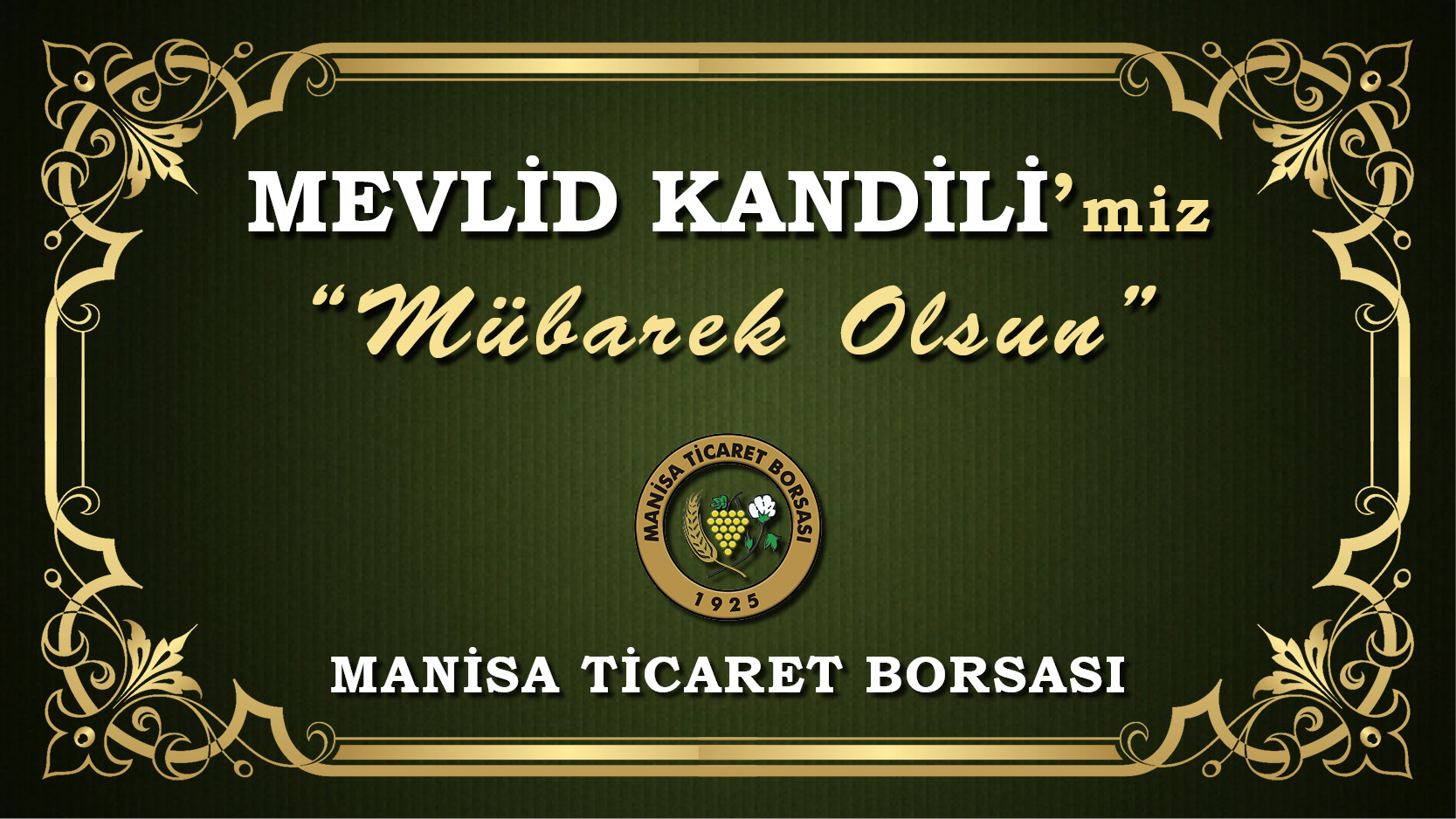 MEVLD KANDL'MZ MBAREK OLSUN