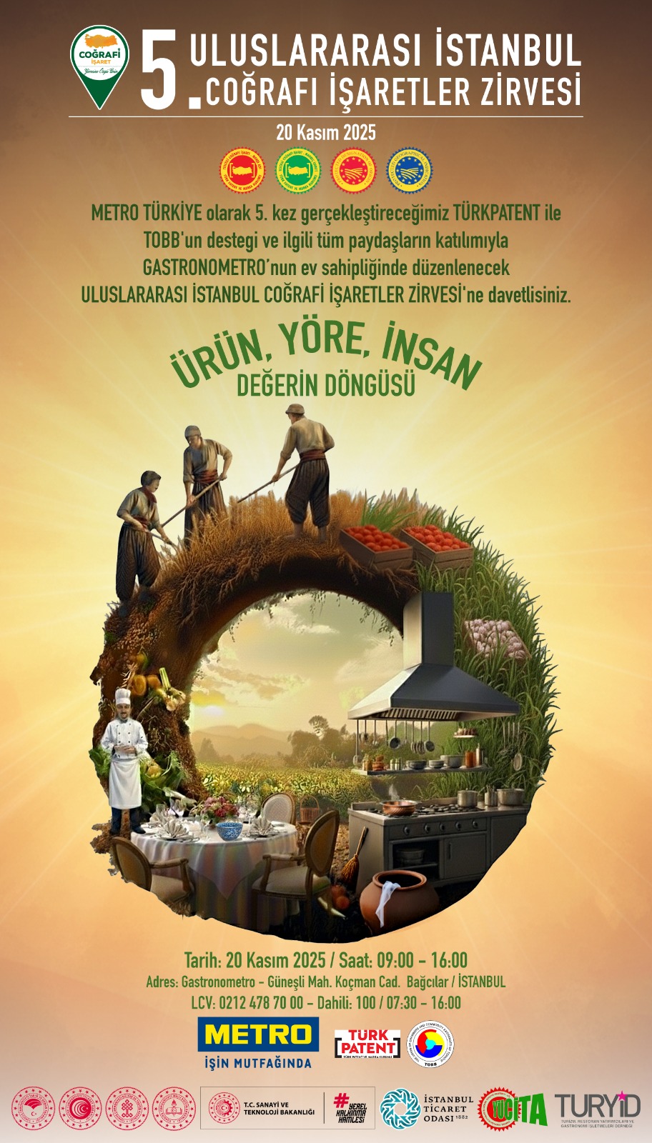 5. Uluslararası Coğrafi İşaretler Zirvesi Hk.