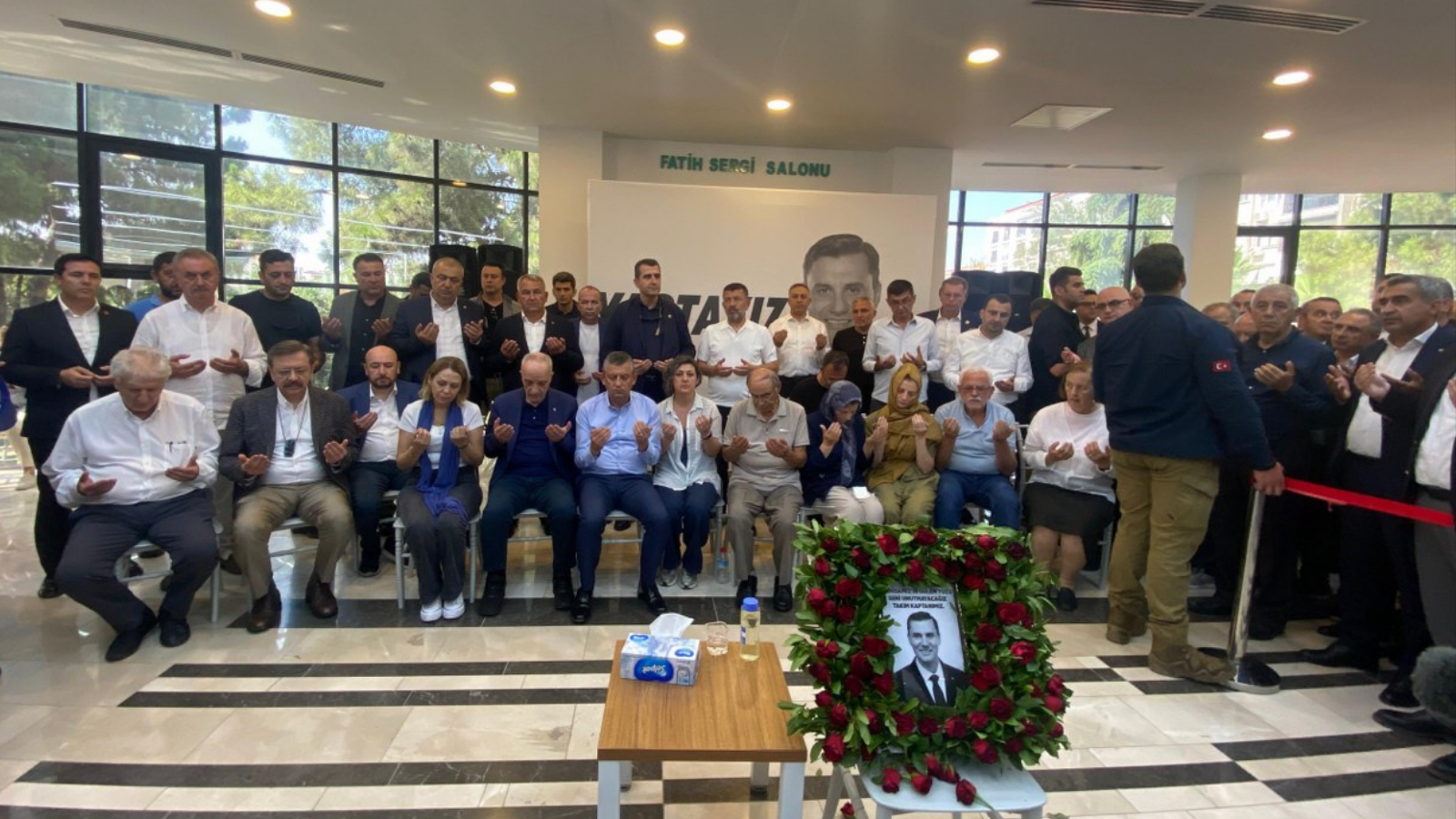 Ferdi Zeyrek in Taziye Ziyareti