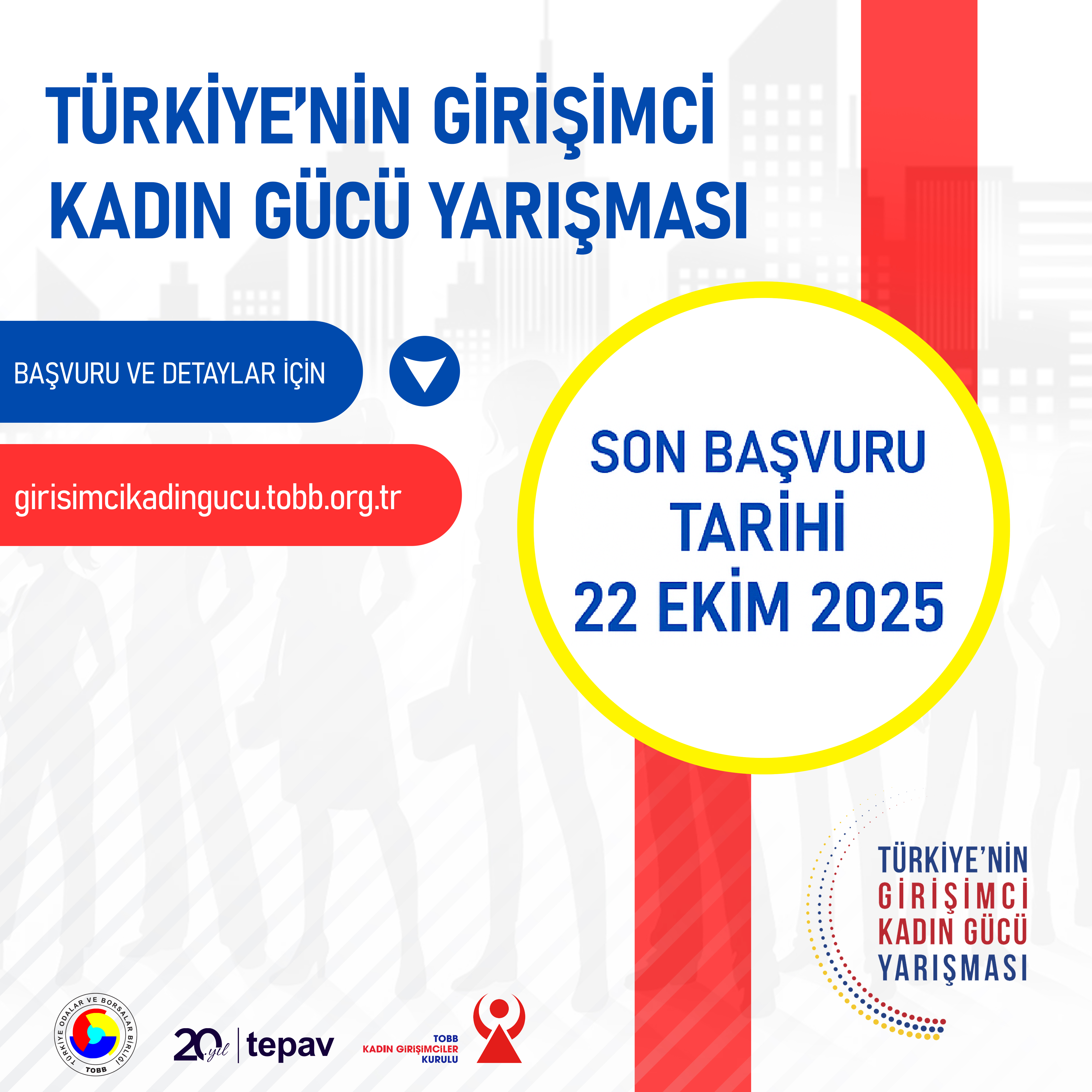 Trkiye'nin Giriimci Kadn Gc Yarmas Drdnc Dnem Bavurular Balad!