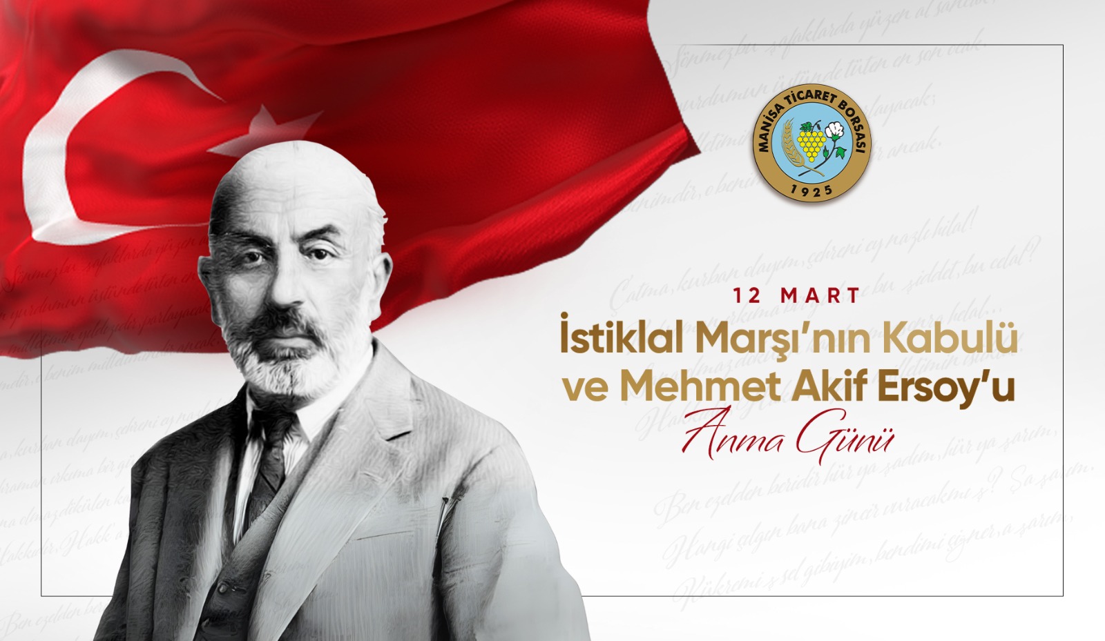 �stiklal Mar��'n�n Kabul� ve Mehmet Akif Ersoy'u Anma G�n�