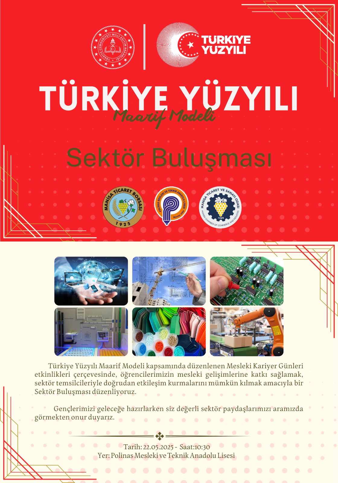 Sektr Temsilcileri ile renciler Buluuyor
