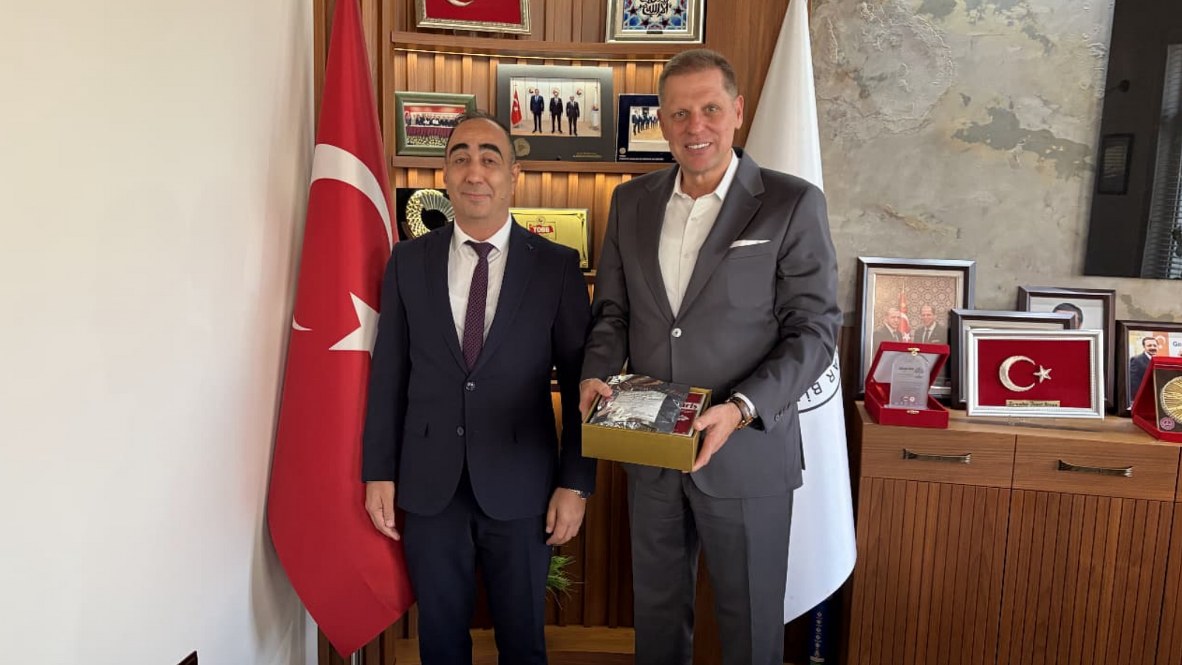 TKDK �L KOORD�NAT�R� MURAT AKIN BORSAMIZI Z�YARET ETT�